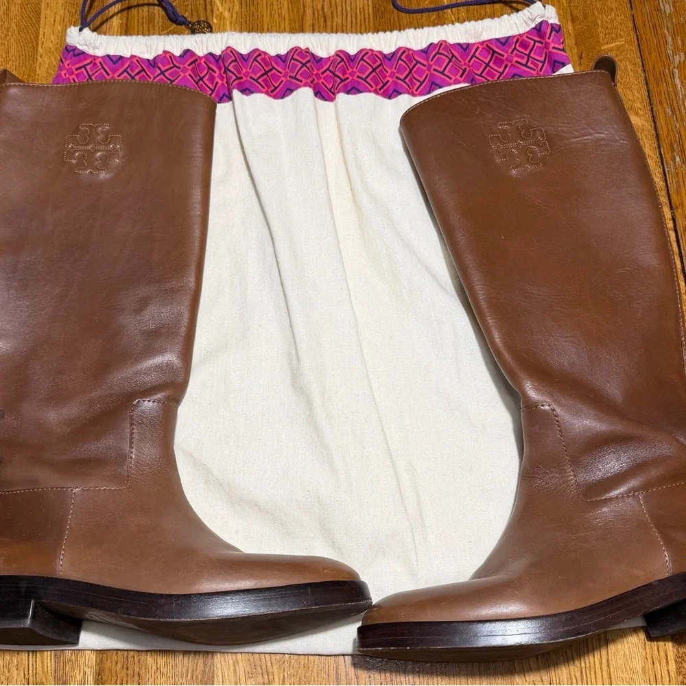 🤎 Tory Burch “The Riding Boot” – Size 9 – EUC